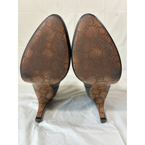 Report Boston Grey Leather Boots Size 8.5 US - Picture 9 of 13